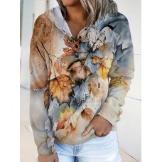 Printed loose casual tops for women HF1007-02-02 Printed loose casual tops for women HF1007-02-02